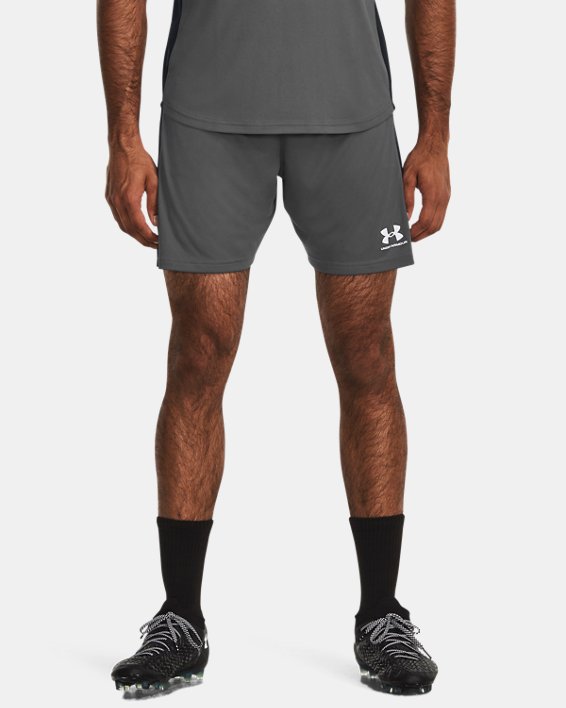Men's UA Challenger Knit Shorts in Gray image number 0